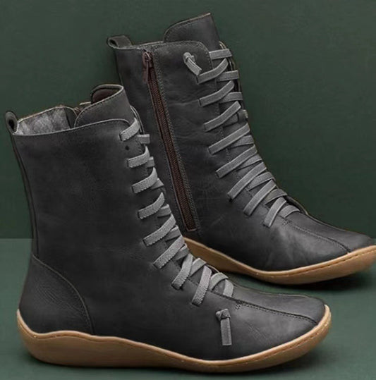 Zipp-up the side Casual Boots