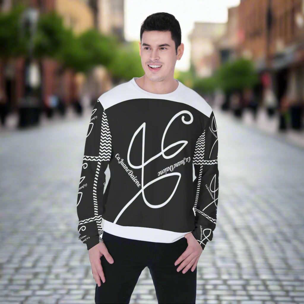 All-Over Print Men's Heavy Fleece Sweatshirt image 2