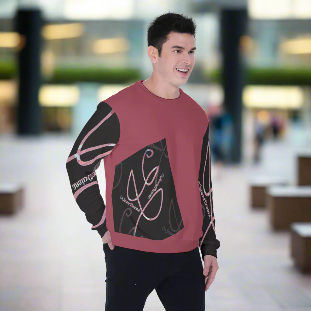 All-Over Print Men's Heavy Fleece Sweatshirt image 3