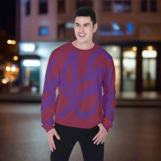 All-Over Print Men's Heavy Fleece Sweatshirt image 0