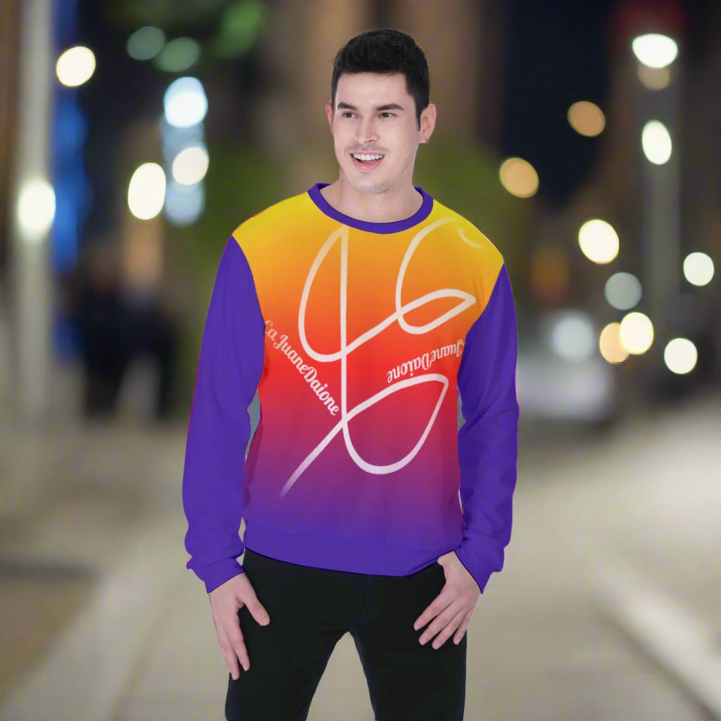 All-Over Print Men's Heavy Fleece Sweatshirt image 3