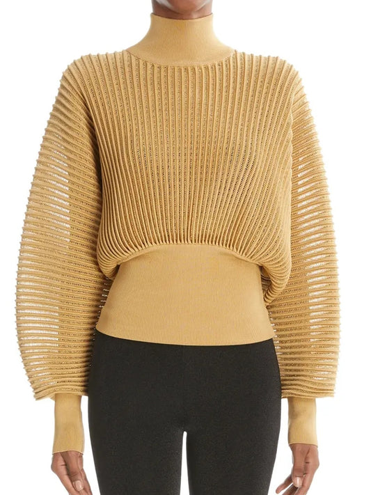 Chic Pullover Turtleneck Sweater