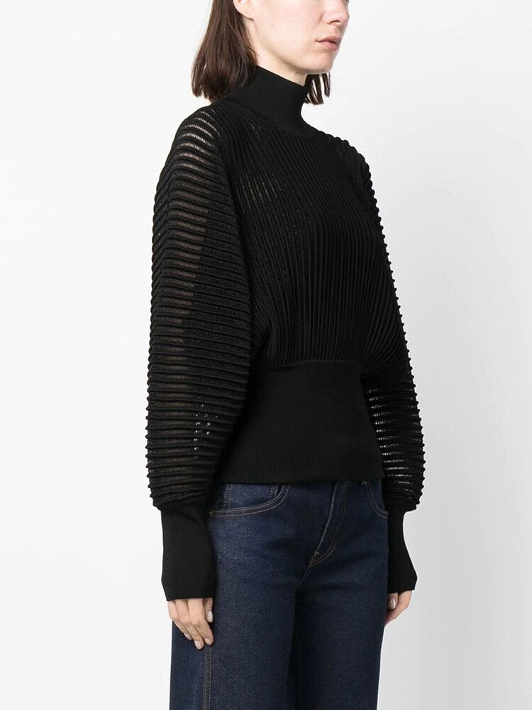 Chic Pullover Turtleneck Sweater