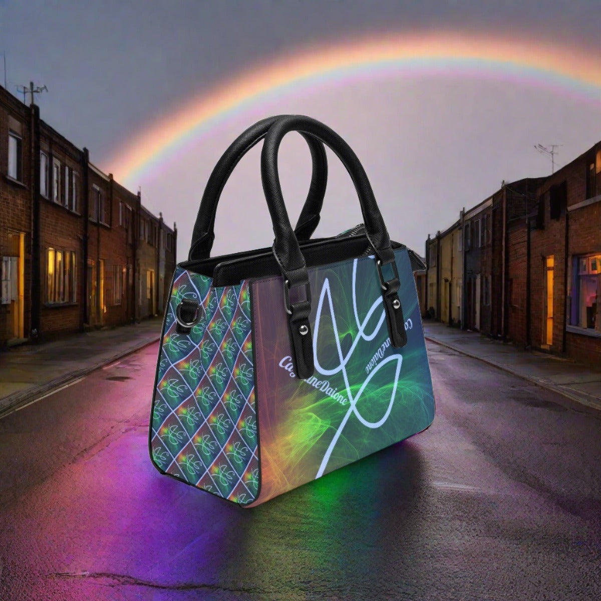 CaJuaneDaione Polychromatic Handbag