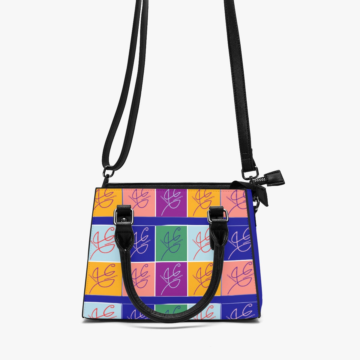 CaJuaneDaione CajunBlue Color Cluster Handbag