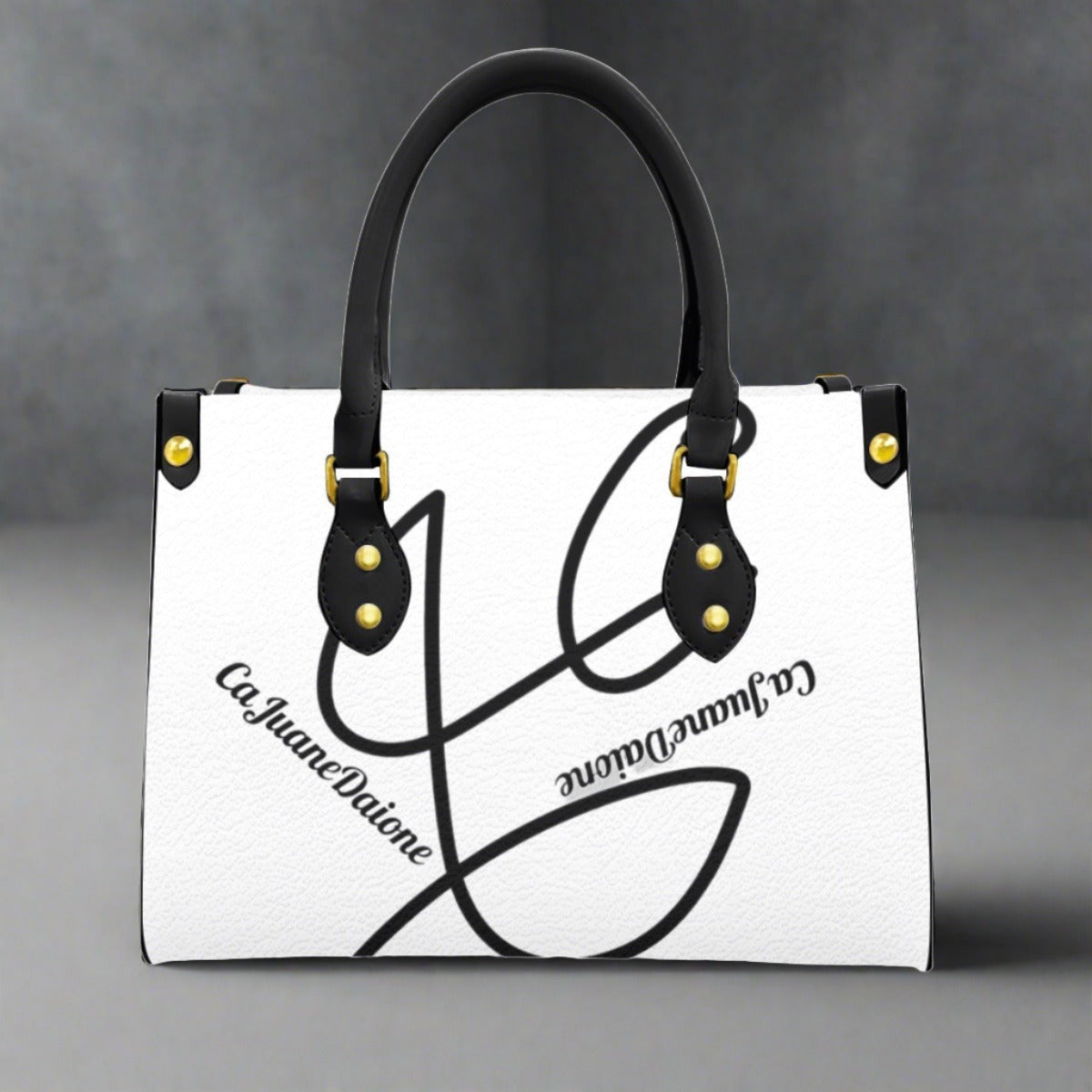 CaJuaneDaione Tote Bag With Black Handle