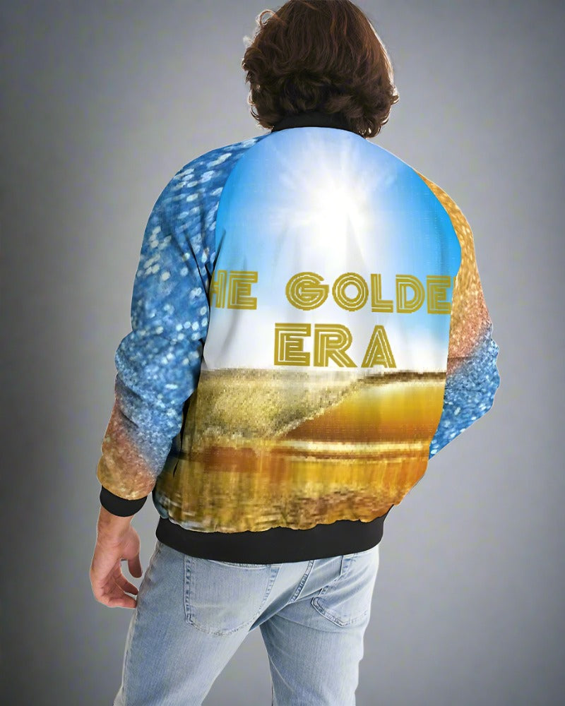 CaJuaneDaione Golden Era Bomber Jacket