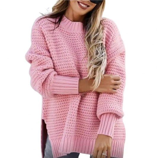 High Collar Thick Knitting Sweater