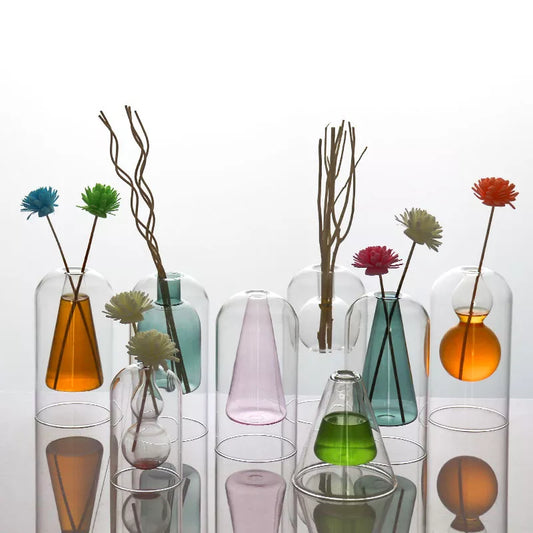 Glass Vase in Vase
